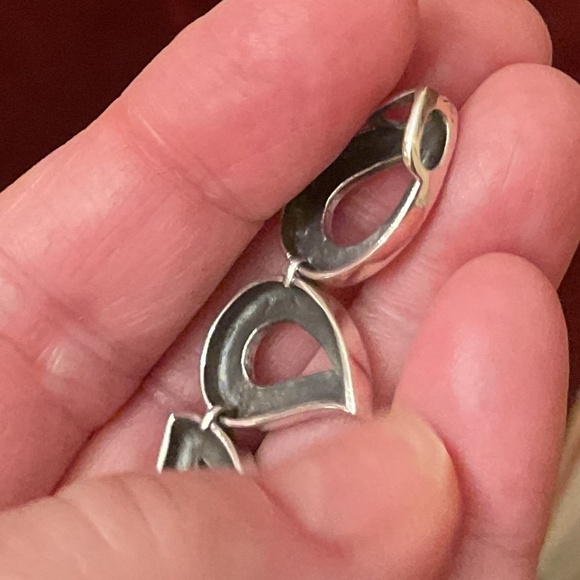 STERLING SILVER 925 MARCASITE PENDANT - Picture 6 of 9